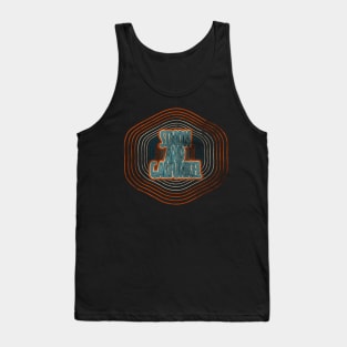 simon and Garfunkel line Tank Top